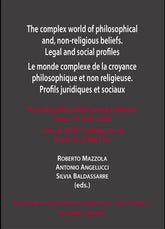 THE COMPLEX WORLD OF PHILOSOPHICAL AND NON RELIGIOUS BELIE - 9788413698311